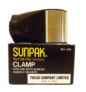 651-750 Sunpak Quick Release Clamp Use With Handle Mounts New Old Stock