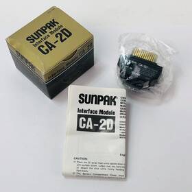 Ca-2d Sunpak Vtg Interface Module For Canon Eos Camera Hot Shoe New In Box Nos