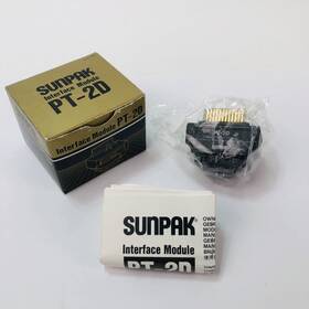 Pt-2d Sunpak Vtg Interface Module For Canon Eos Camera Hot Shoe New In Box Nos