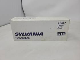 91288-2 Sylvania Blue Dot Flashcubes 12 Packs 36 Cubes 144 Flashes 1 Case