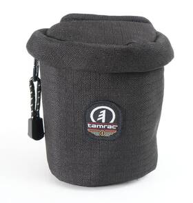 Tamrac Mx5375 Medium Lens Case 3.25 Inch X 4.5 - Black Cordura Mas With Padding