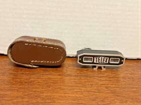 20520 Telex Vintage Accessory Rangefinder With Leather Case Made In Germany Works