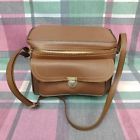 878x The Kam-ra Bag Camera Genuine Cowhide Made In Usa Brown Leather