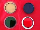 25red Tiffen Photar Filter Adapter Ring Green Clear Blue