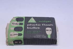 6993 Tower Vintage Midget Photo Flash Bulbs Size M2 No Nos Lot Of 7
