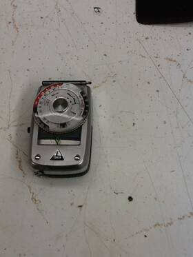 8879 Tower Vintage Meter Exposure Model # With Case