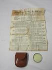 Uv-17 Ednalite Vintage Duraklad Coated Ultra Violet Filter With Case Paperwork
