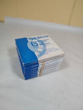 Z-rc2515 View-master Rc2515 7 Pack 42 Stereo Reel Mount Blanks With Envelopes Mint #z-rc2515
