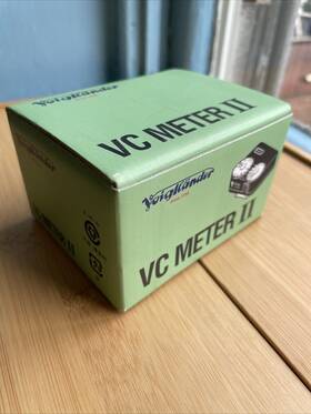 Voigtlander 002451194419 Mint With Box Vc Meter Ii Exposure Black