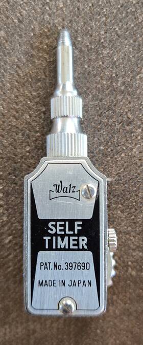 397690 Walz Self Timer Vintage Mechanical Camera Accessory Mde In Japan Pte No