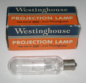 300t8 Westinghouse Vintage Projection Lamp Movie Projector Bulb 300w Nos