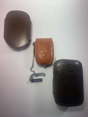 Weston Em-1 Vintage Camera Light Meter Lot Master Ii Fr Kalimar Chain