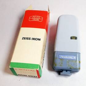 20.2214 Zeiss Ikon Vintage Ikoblitz 4 In Original Box Germany Pre-owned No Flash Bulb