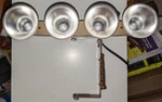 Vintage Art Deco Movie Light Bar Photography Ckc 150 Chicago Kitchenware Metal. Fixed Price $14.99.