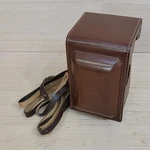 Zeiss Ikon Ikoflex Brown Leather Camera Case 1224/16 With Strap - New Old Stock. Fixed Price $49.95.