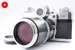 Mint Zeiss Ikon Contarex Bullseye 35MM Slr Film Camera From Japan #F212. Fixed Price $659.21.