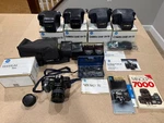 Minolta Maxxum 7000 Film Camera Kit Tested & Working W/ 35-80MM Lens. Fixed Price $225.00.