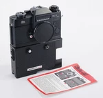 Black Leitz Leicaflex SL-2 Body + Motor, No Battery PACK/223192. Fixed Price $500.00.