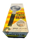 Vintage 1969 Mobilite Twin Beam Movie Light - Tested & Working Nos Box. Fixed Price $35.00.