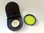 Zeiss Ikon Green Filter Vintage 40.5 Mm Nr. 373/55 With Case. Fixed Price $19.00.
