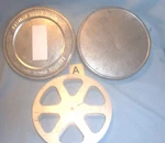 Eastman Kodak 16MM 400' Home School Movie Film Projector Picture Reel W/ Case. Fixed Price $11.99.