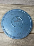Vtg Compco Corp Blue Film Reel With Can Metal Chicago 8MM 400 Feet Amc K-mart. Fixed Price $7.28.