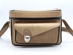 Perrin Sportsman 501 Genuine Top Grain Cowhide Leather Tan Camera Bag Usa. Fixed Price $29.99.