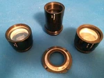 Mitchell Nc/gc 35MM Movie /motion Picture Camera Viewfinder Glass Elements (3). Fixed Price $395.00.
