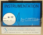 Lektra Model TM762 Solid State Interval Timer Photo Darkroom TM-762 115 Vac. Fixed Price $95.00.