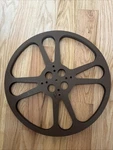 Vintage 2000' Goldberg Bros 35MM Cast Metal Film Movie Theater Reel 15". Fixed Price $30.00.