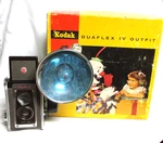 Vintage 1950S Kodak Duaflex Iv Camera Flash Outfit. Original Box.. Fixed Price $39.99.