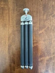 Vintage Bilora Biloret Model 2017 Telescoping Mini Tripod Made Germany W/case. Fixed Price $18.00.