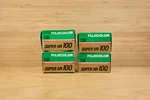 Vintage Fujifilm Super Hr 100 Rolls / 24 Expired Made Japan. Fixed Price $45.00.