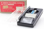 Unused Box Canon Focusing Screen Type For AE-1 Program Camera From Japan. Fixed Price $89.99.