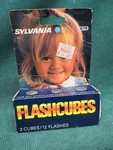 Vintage Sylvania Magicubes Blue Dot 3PC 110 Camera 12 Flashes. Fixed Price $14.49.