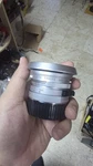 Leica 12504 Hood Silver Brass Rare. Fixed Price $455.00.