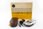 Rare! Sekonic Leader DELUXE-2 Model 36 Exposure Meter W/box Near Mint Japan. Fixed Price $39.99.