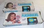 Sylvania Blue Dot Press 25B Vintage Flashbulbs 12PK Untested Box. Fixed Price $24.95.