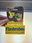 Vintage Flashcubes - Set Of 3 New Original Box! Sealed Nos Nib. Fixed Price $16.99.