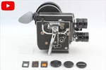 Mint Bolex H16 Reflex REX4 Cine Camera Nikon 50 10 Canon 24MM Lens From Japan. Fixed Price $3299.99.
