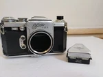 Vintage Wirgin Edixa Reflex 35MM Film Slr Camera Body & Waist Level Finder. Fixed Price $125.00.