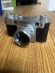 Nikon Nippon Kogaku Rangefinder Camera W/ Nikkor-s.c 5CM F/1.4 Lens. Fixed Price $600.00.