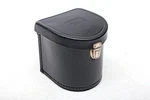 Zeiss Model 23.1004 Black Leather W/spring Bottom Fits 60MMX60MM Lens Case+great. Fixed Price $49.95.