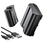 Firstpower EN-EL15C 2400MAH 2-PACK Replacement Battery With Usb-c Fast Charging. Fixed Price $35.00.