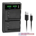 Kastar Battery LTD2 Charger For Panasonic CGA-S301 CGA-S302A VW-VBA10 VW-VBA20. Fixed Price $17.99.