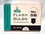 Tower Flash Bulbs NO.5 New In Box Of 6. Fixed Price $7.00.