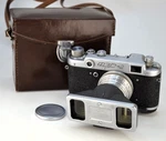 Serviced! Modified 1957 Kmz Ussr Stereo Attachment For FED-2 Cameras (5). Fixed Price $155.55.