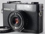 Konica C35 Black Hexanon 38MM F2.8 Exc++ Rangefinder Film Camera Cla'd Tested. Fixed Price $145.00.