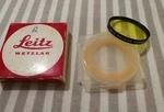 Leica Ernst Leitz Wetzlar Vi 13013F Yellow Filter. Fixed Price $82.22.