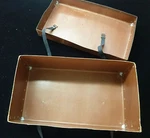 Fiberbilt -antique Photo Film Shipping Case Well Used Cloth Straps. Fixed Price $39.99.